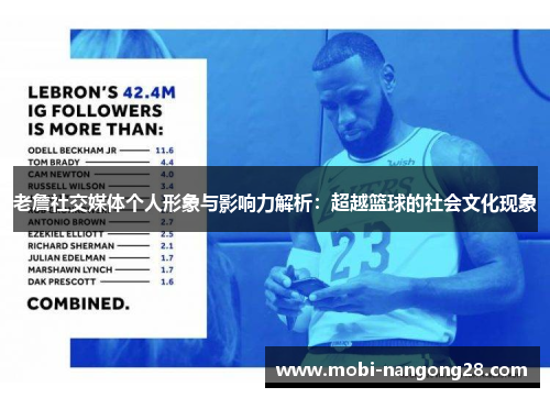 老詹社交媒体个人形象与影响力解析：超越篮球的社会文化现象