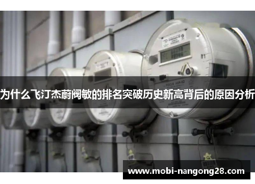 为什么飞汀杰蔚阀敏的排名突破历史新高背后的原因分析